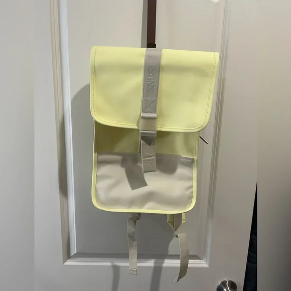 RAINS Trail Backpack Mini in Straw - Picture 2 of 5